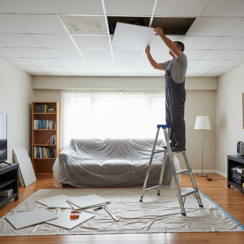 Ceiling And Wall Repair