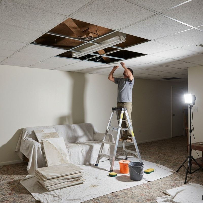 Ceiling And Wall Repair