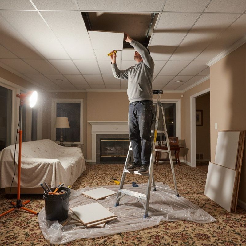 Ceiling And Wall Repair