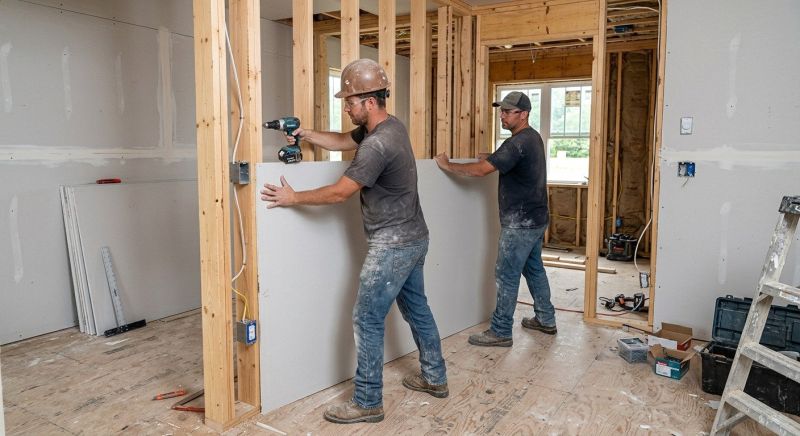 Drywall Service in Overland Park, KS