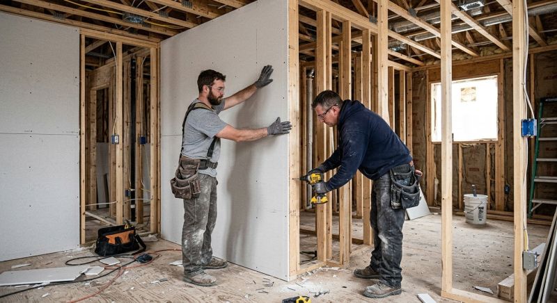 Garage Wallboard Installation in Alpharetta, GA