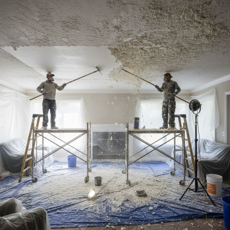 Textured Ceiling Scraping in Waco, TX