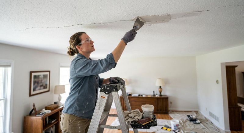 Ceiling Hole Repair in Conroe, TX